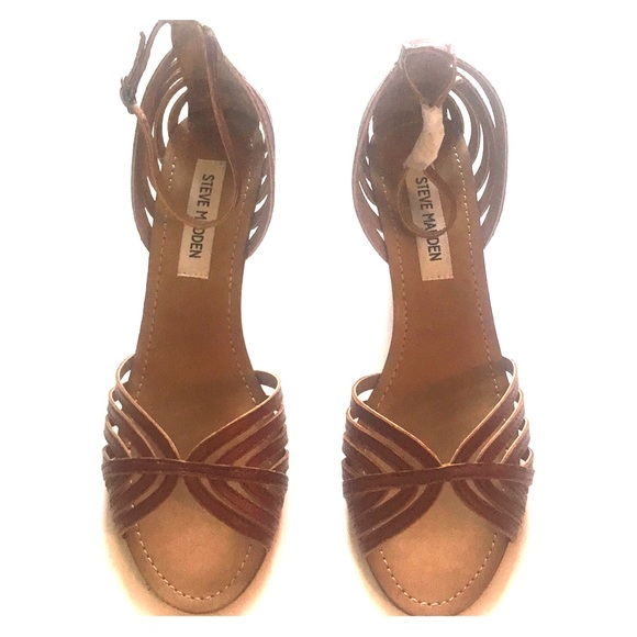 Steve Madden Lexi sandal rust color - Picture 1 of 5